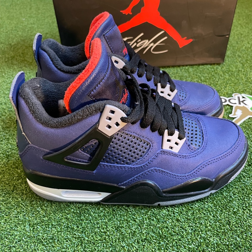 Air Jordan 4 Retro Blue 3.5 Youth